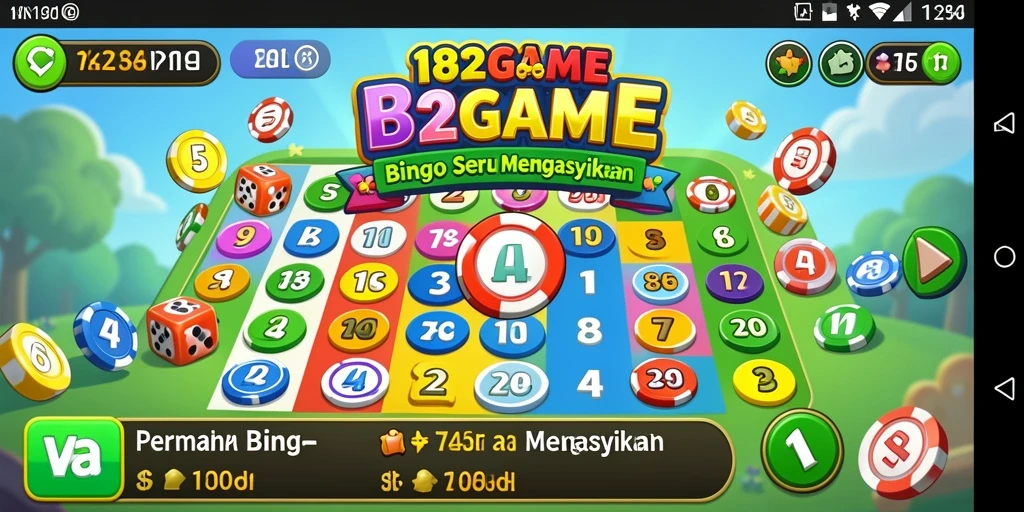 Screenshot gameplay Bingo yang menarik di 182GAME.