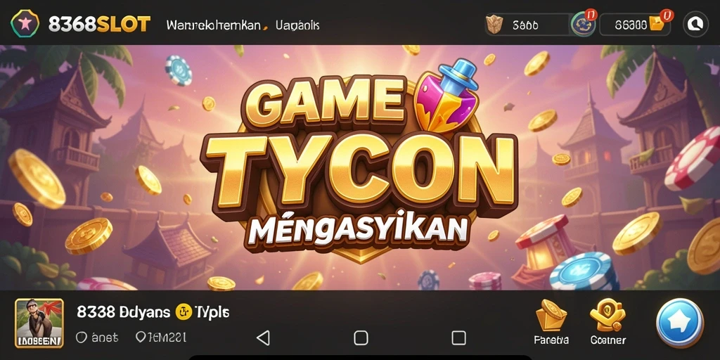 Tampilan gameplay 8368SLOT yang menarik dan penuh warna.