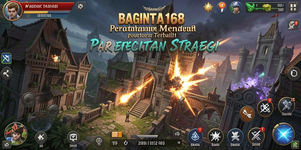 Menara pertahanan yang strategis dalam BAGINTA168 menghadapi gelombang musuh.