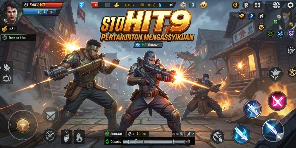 Tampilan gameplay <strong>HIT9</strong> yang menegangkan dan penuh strategi.