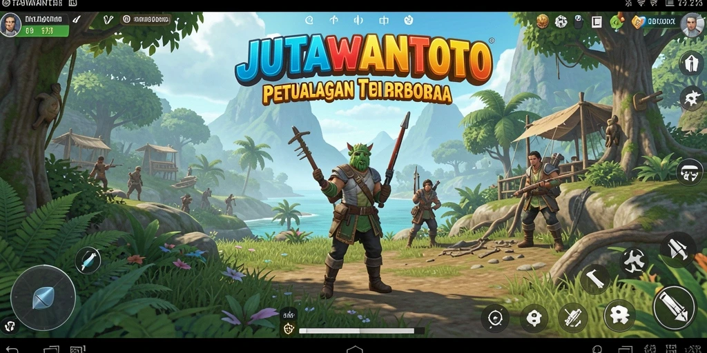 Gameplay seru dan petualangan di dunia terbuka JUTAWANTOTO.
