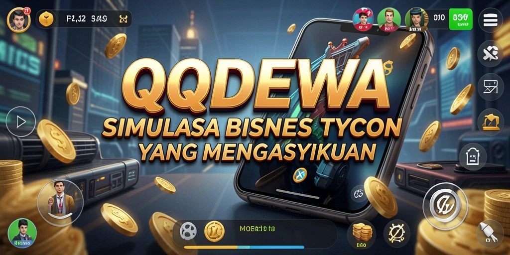 Tampilan gameplay Tycoon yang mendalam dan menarik.