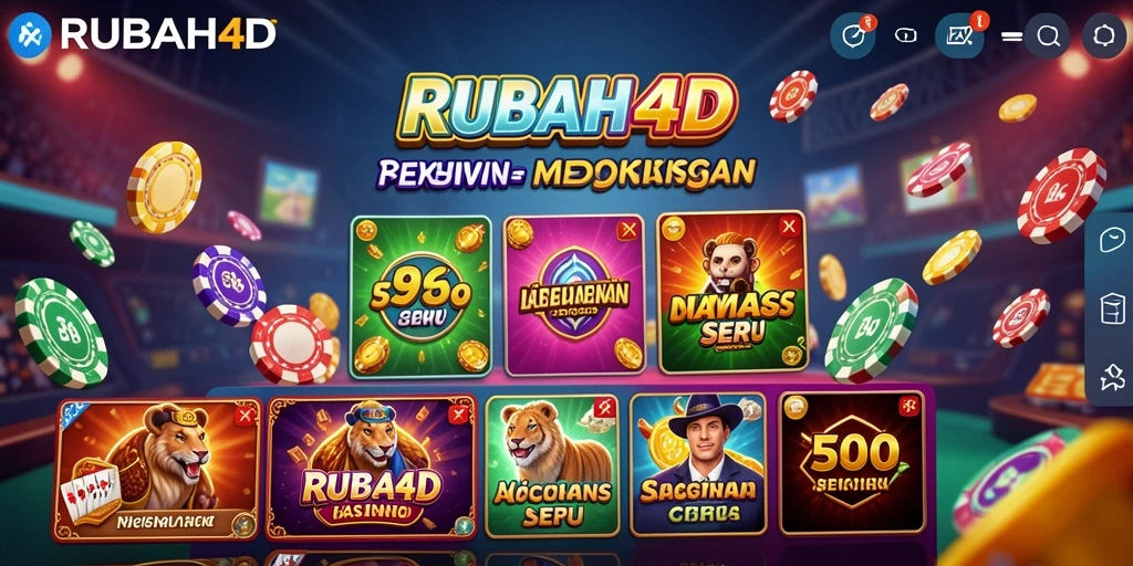 Tampilan menakjubkan dari gameplay Kasino RUBAH4D.