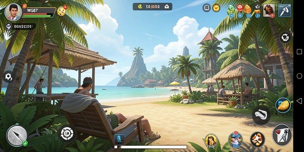 Tampilan gameplay WG87 yang menarik dan menghibur.